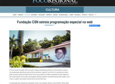 Fundação CSN estreia programa especial na web