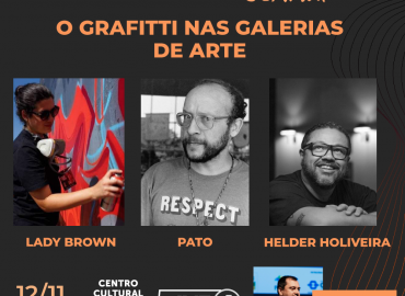 LIVE | Grafitti nas galerias de arte com Lady Brown, Pato e Helder Holiveira