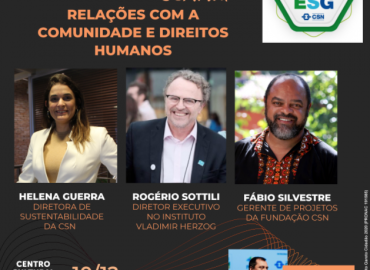 LIVE | Convida – relações com a comunidade e direitos humanos com Helena Guerra, Rogério Sottili e Fábio Silvestre