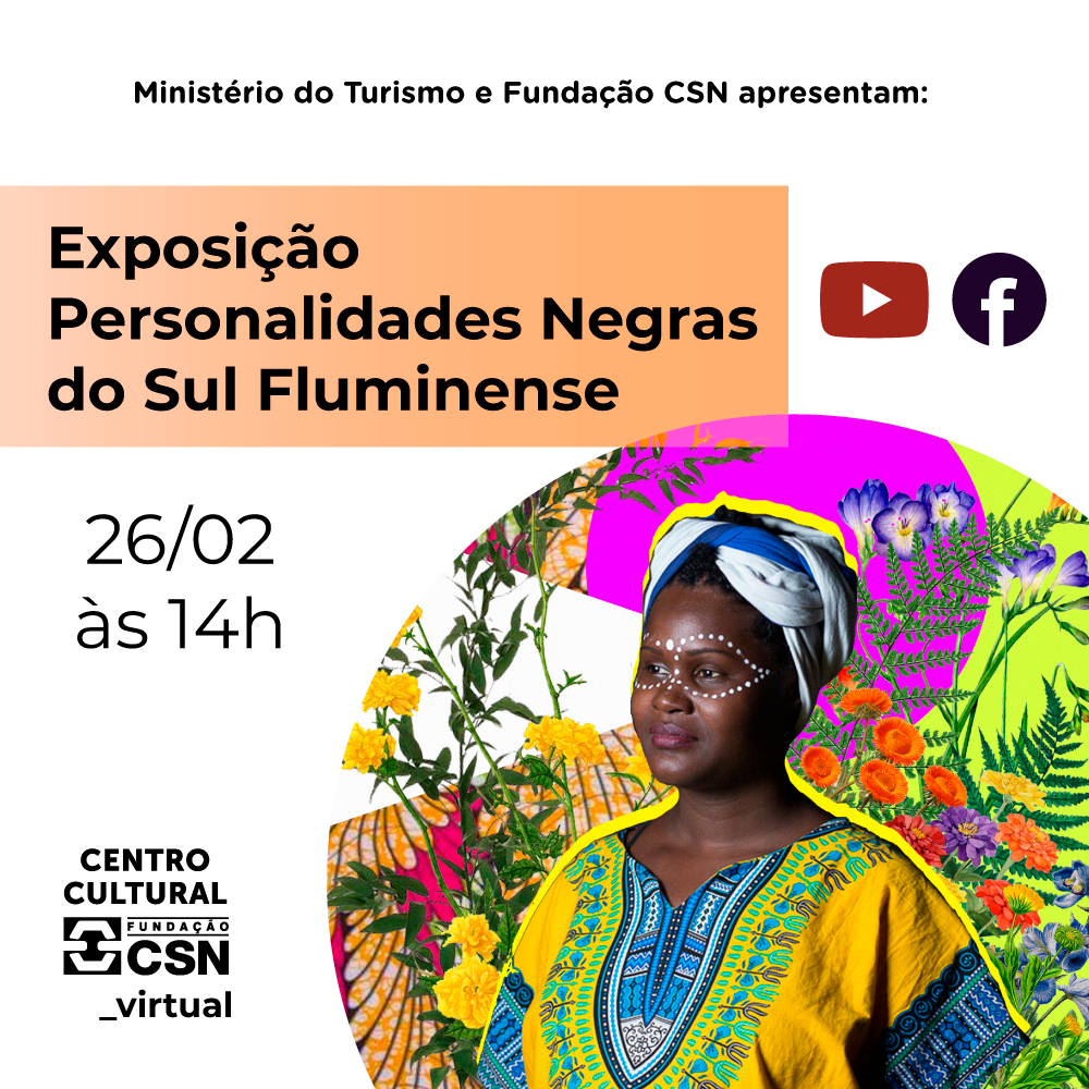 Exposição virtual – Personalidades Negras do Sul Fluminense
