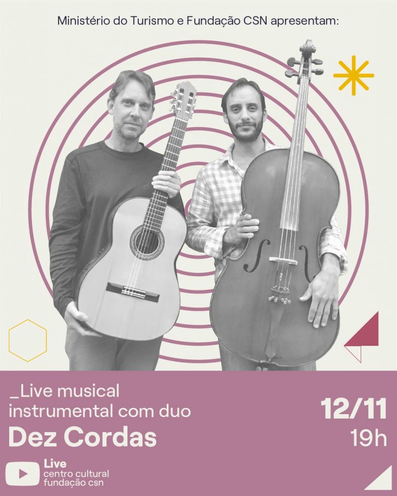 Live Musical Instrumental com Duo Dez Cordas